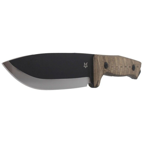 FOX - Knife Bushman Bushcraft Canvas Micarta 160mm - FX-609 OD