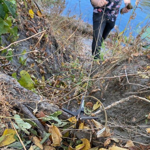 EDCX - Grappling Hook with Paracord 15 m  - Black - 3308