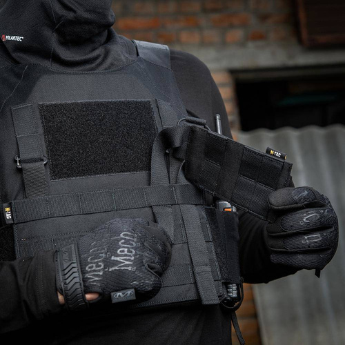 M-Tac - Elastic Magazine Pouch - AR/AK  - Black - 10165002