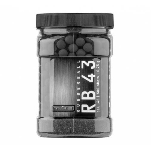 Umarex - T4E RB PracSeries rubber balls cal. .43 - 500 pcs. - 2.4703 