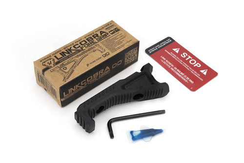 Strike Industries - LINK Cobra Fore Grip - M-LOK / KeyMod - Black - SI-AR-CMS-CFG-BK