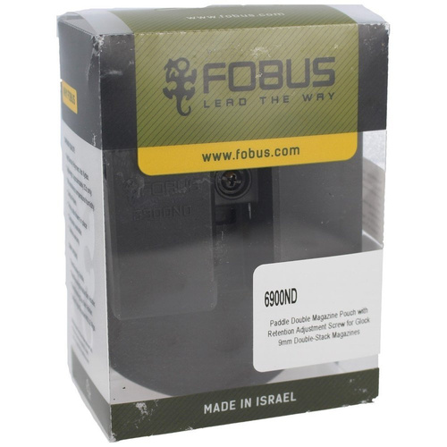 Fobus - Double-row Magazine Pouch 9mm/.40 - Glock, H&K - Black - 6900ND