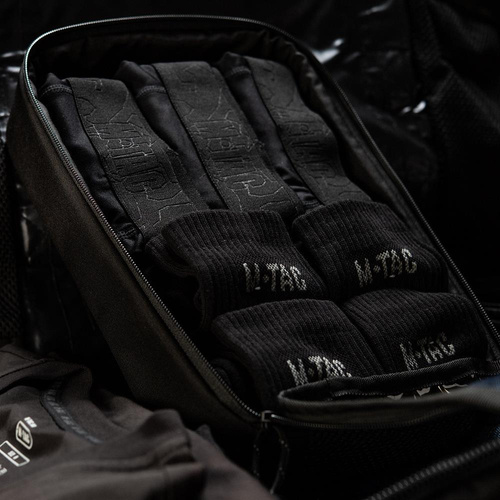 M-Tac - Elite Small Transparent Organizer - 22 x 14 cm - Black - 10147002-S