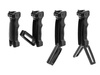 Leapers - Bipod / UTG® D Grip® Forward Grip - Picatinny - Black - MNT-DG02Q