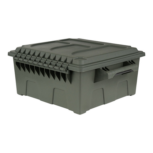 Fosco Industries - Utility Ammo Box Large - 28 L - Polymer - Green - 465205