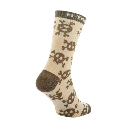 M-Tac - Mk.3 Summer Socks - Pirate Skull - Sand - 30903913