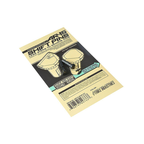 Strike Industries - Shift Pins for AR-15 - Black - SI-AR15-SHIFT-BK