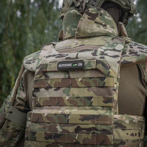 M-Tac - Morale Patch Autosave PVC - 3D - Black - 51116702