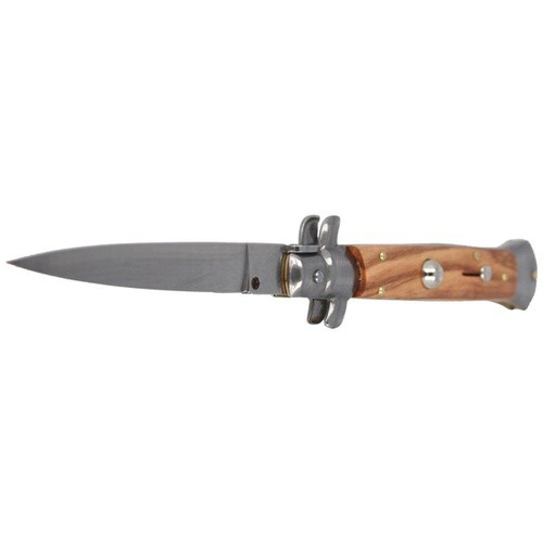 Frank Beltrame - Stiletto Switchblade Knife Bayonet - Dark Olive Wood - 23cm - FB 23/94