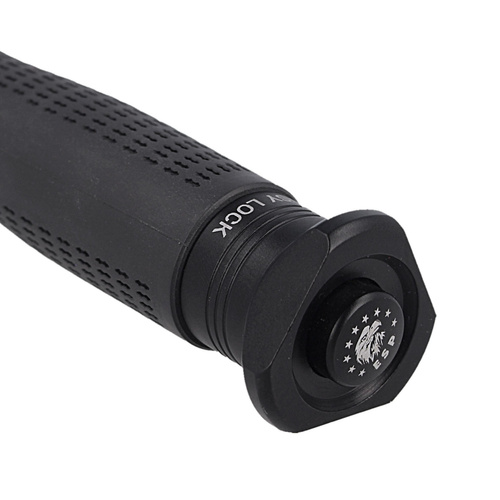 ESP - Hardened Ergonomic Easy Lock Telescopic Baton - 24" - Black - ExBTTO-24HE-BK