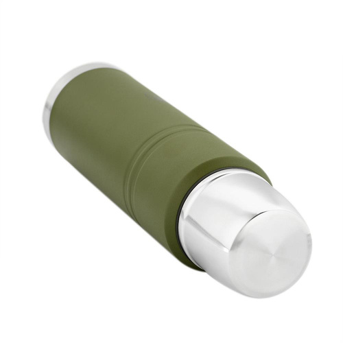 M-Tac - Stainless Steel Thermos - 1000 ml - Olive - UN-B04-1000A