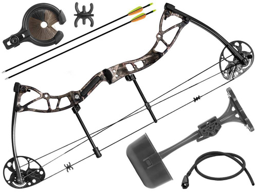 Poe Lang - Compound Bow Assasin - 15-70 lb - 30" - Black - CO-035BA