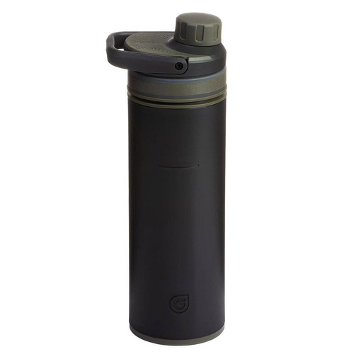 Grayl - UltraPress water filter bottle - 500 ml - Black / Green - 500-CMP