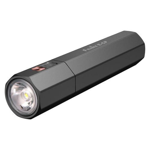 Fenix - LED Flashlight E-CP with 5000 mAh Battery - 1600 lm - Black - E-CP Black