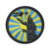M-Tac - Way of the Samurai Patch - Embroidery - Yellow/Blue - 51426002