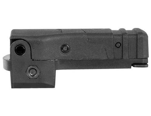 MFT - Back Up Polymer Flip Up Rear Sight - Black - BUPSWR-BL
