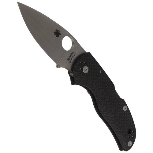Spyderco - Native® 5 Fluted Carbon Fiber CPM S90V Knife - C41CFFP5