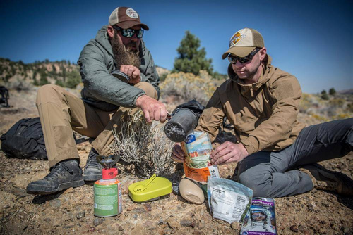 Helikon - Jacket Wolfhound Hoodie - Windpack Nylon - Alpha Green - KU-WLH-NL-36