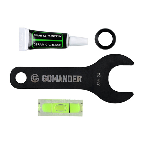 Gomander - Raptor Muzzle Brake - 7,62mm - 5/8x24 UNEF - Black - TB0.10178_1-5