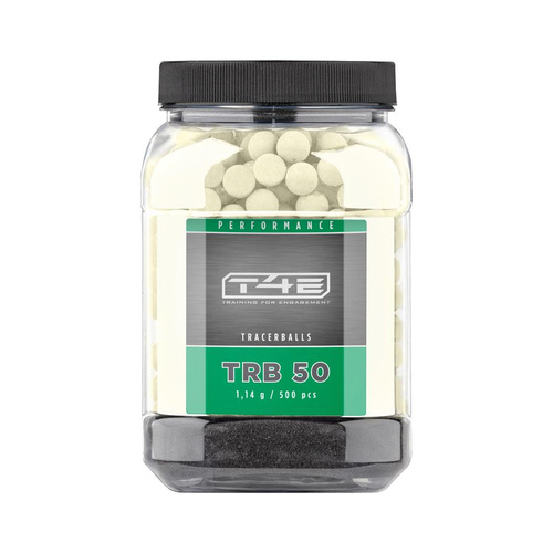 Umarex - T4E Performance TRB Tracer Rubber Balls Cal. .50 - 500 pcs. - Fluorescent - 2.4493