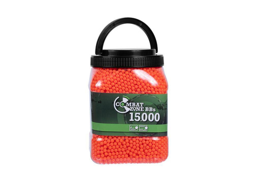 Umarex - Airsoft BB Combat Zone - 0,12 g - 15000 pcs - Orange - 2.5673