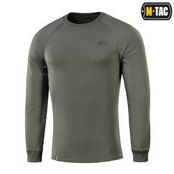 M-Tac - Raglan Sweatshirt Athlete - Cotton - Army Olive - 20455062