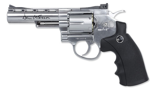 ASG - Dan Wesson 4'' Revolver Replica - Silver - 16181
