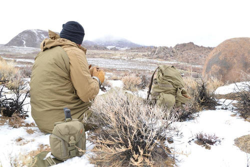 Helikon - Poncho Swagman Roll - Windpack - Climashield - PenCott WildWood - PO-SMR-NL-45