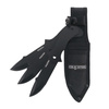 Cold Steel - Throwing Knives - 420 - 3 Pieces - Black - CS-TH-80KVC3PK