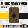 M-Tac - Patch Ace of Spades - Cordura 500D - Ranger Green / Black - 51109232