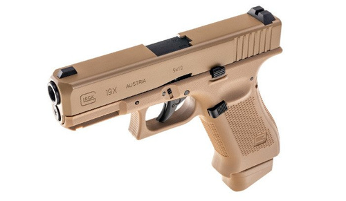 Umarex - Glock 19X Pistol replica - CO2 GBB - Coyote - 2.6435