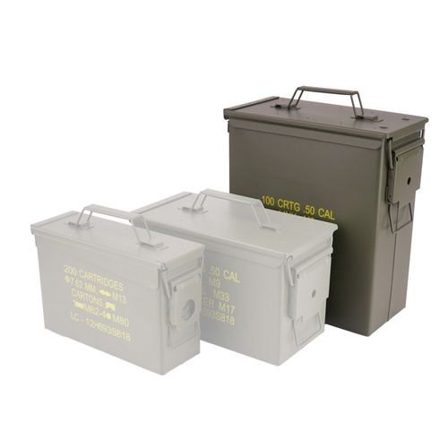 Mil-Tec - US Army M9 .50 Cal Steel Ammunition Box - Replica - 15963300