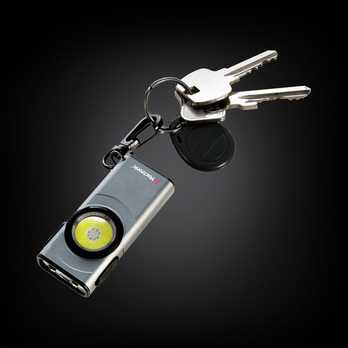 Mactronic - Keyring Flashlight Flagger Nano - 500 lm - USB-C - Magnet - Grey - PHH0136/135