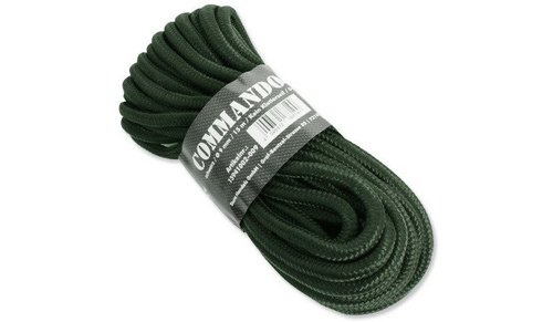 Mil-Tec - Rope Commando 15 m - 9 mm - up to 740 kg - Green - 15941001-009