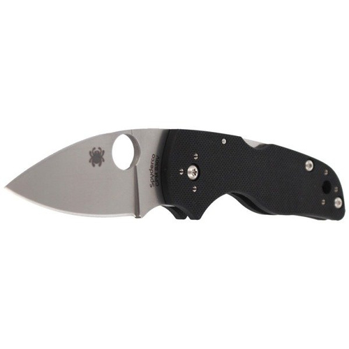 Spyderco - Lil' Native® G-10 Black Mid Back Lock Knife - C230MBGP