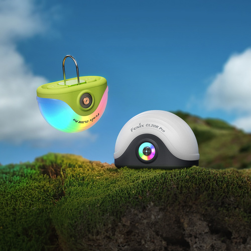 Fenix - Camping Lamp CL20R PRO with 1900 mAh Battery - 400 lm - Green - CL20R PRO green