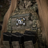 M-Tac - Kitty Patch - Embroidery - Yellow and Blue Bow - Ranger Green - 51387023
