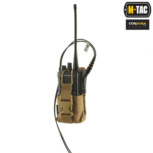 M-Tac - Radio Pouch - MOLLE - Coyote - 10130005