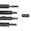 Strike Industries - 3-Lug QD Base Set for Oppressor Universal Compensator - Black - SI-BS-OPPRESSOR-U-BASE