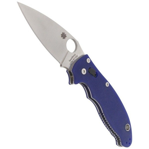 Spyderco - Manix™ 2 G-10 Dark Blue CPM S110V Knife - C101GPDBL2