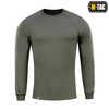 M-Tac - Raglan Sweatshirt Athlete - Cotton - Army Olive - 20455062