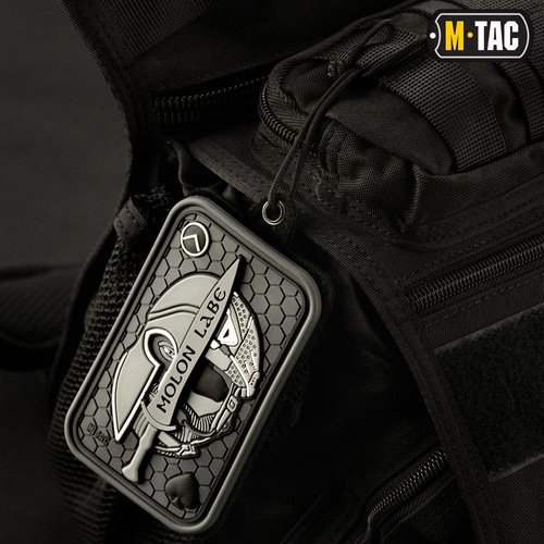 M-Tac - Patch Panel with ID Card Pocket with Lanyard - Black - 10118002