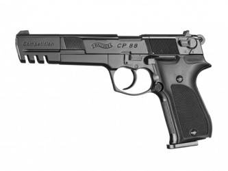Umarex - Air Gun Walther CP88 Competition CO2 - 4.5 mm - Diabolo - Black - 416.00.05