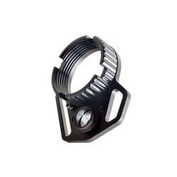 Strike Industries - Multi-Function End Plate and Anti-Rotation Castle Nut - Black - SI-AR-MFEP&ACN