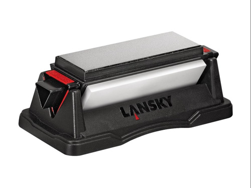 Lansky - Tri-Stone Benchstone Knife Sharpening Kit - 2 x 6" - BS-TR100