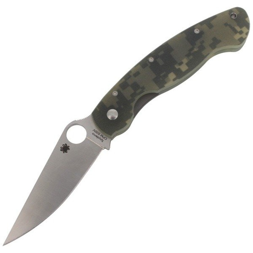 Spyderco - Military™ Model G-10 Digital Camo Knife - C36GPCMO