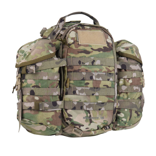 WISPORT - Sparrow 16 backpack with two side pockets - 16 + 10 l - Multicam.