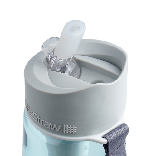 LifeStraw - Go Water Filter Bottle - 0.65 L - Light Blue