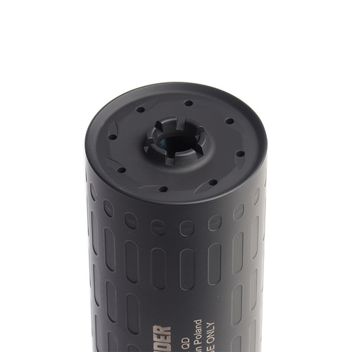 Gomander - Suppressor Tactinox 7,62 QD Lock M26x1,5 + 7,62 Helix S M14x1 LH Muzzle Brake - Cal. 7,62 - Black
