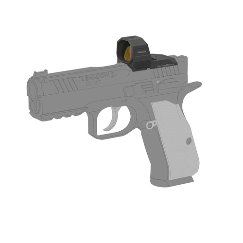 Vector Optics - Open Collimator Frenzy FA 1x20x24 - CZ P-10/Shadow 2 OR - Black - SCRD-82